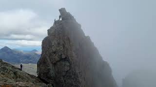 Inaccessible Pinnacle In Pinn Isle of Skye Timelapse [upl. by Kirst]