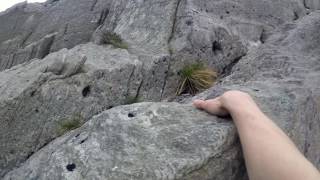 Vdiff Pulpit RouteIvy Chimney Tryfan  Solo [upl. by Tichonn]