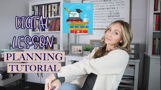 Digital Lesson Planning for Teachers  Ditch Your Teacher Planner and Do This Instead  Tutorial [upl. by Damahom]