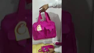 6 PCS Set Baby Diaper Nappy Changing Handbag ₨ 2500 [upl. by Irahk]