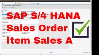 How to review Sales Order Line Item Data Sales A Tab in SAP S4 HANA [upl. by Sisco976]