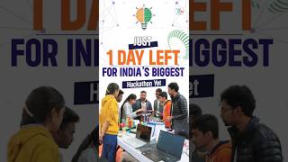 Countdown Alert Tomorrow India’s Hackathon Hits New Heights [upl. by Kaitlyn877]