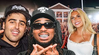 I Took Quavo To A Frat Party [upl. by Ciardap277]