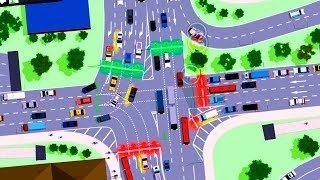 Traffic Lanes 3  London amp New York Maps  Android GamePlay FullHD 8 [upl. by Sucirdor]