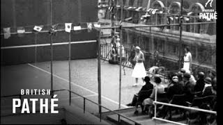 Sportshots No 18  Suzanne Lenglen 1933 [upl. by Annaul]