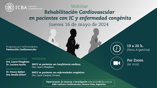 Rehabilitación cardiovascular en pacientes con IC y enfermedades congénitas [upl. by Elson]