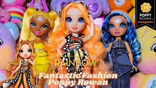 🧡🦋The Monarch has LANDED🦋🧡 Rainbow High Fantastic Fashion Poppy Rowan Unboxing [upl. by Ewnihc]