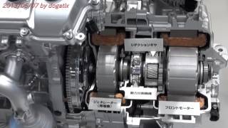 ハイブリッドカー エンジン トヨタ Japan 2013 Tokyo TOYOTA HYBRID Engine 900 [upl. by Esiole45]