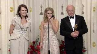 Ledger Family Win Oscar 2009 Part 2 [upl. by Llerod356]