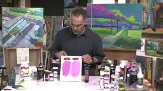 Liquitex Acrylic Professional vs Basics [upl. by Amando329]