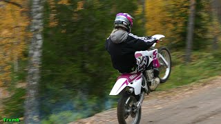 Yamaha YZ250 1991  First Test Ride [upl. by Seerdi899]