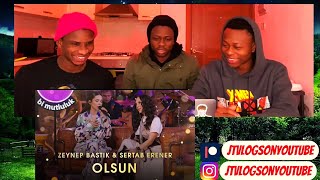 NIGERIANS REACTING TO Zeynep Bastık amp Sertab Erener  Olsun Akustik  REACTION [upl. by Strohbehn97]