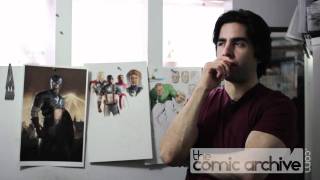 Comics Artist Paolo Rivera Talks About His Tools of the Trade [upl. by Anilac]