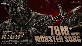 The Monster Song  KGF Chapter 2  Adithi Sagar  Ravi Basrur  Yash  Sanjay Dutt  Prashanth Neel [upl. by Pelligrini258]