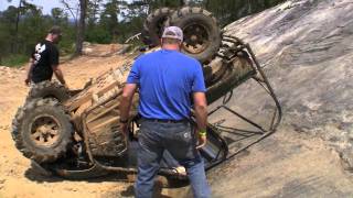 RENTAL YAMAHA RHINO CRASHES HARD [upl. by Halilahk]