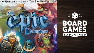 Tiny Epic Defenders 2nd Edition Explained in 5 Minutes [upl. by Notsrik626]