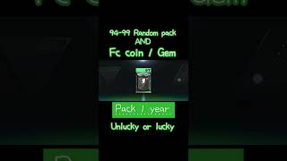 Pack 9499 Fc mobile fcmobile fc25 subscribe like footballshorts [upl. by Harve]