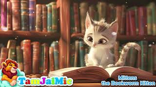 Kidsong  Mittens the Bookworm Kitten [upl. by Cavan395]