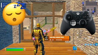 Xbox Elite Series 2 Controller ASMR😴 Fortnite Tilted Zone Wars Gameplay 4K [upl. by Oahc621]