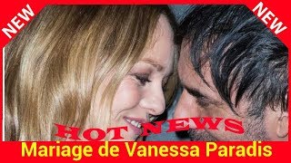 Mariage de Vanessa Paradis et Samuel Benchetrit  le couple atil eu droit à un passe droit [upl. by Ihcur]