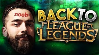 MY RETURN TO LEAGUE OF LEGENDS [upl. by Fannie]