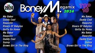 BONEY M Greatest Hits Megamix 2024  Ma Baker Daddy Cool Rasputin [upl. by Travus422]