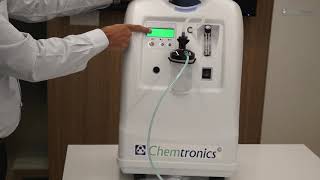 Oxygen Concentrator Portable Oxygen Concentrator  Operational Demo [upl. by Stearn]