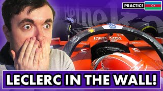 Our Reaction to Practice for the Azerbaijan Grand Prix [upl. by Divadnahtanoj]