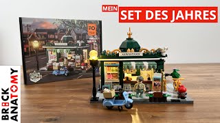 Ein traumhaft schöner Kiosk aus Klemmbausteinen  Funwhole F9023 Newsstand [upl. by Sukul]