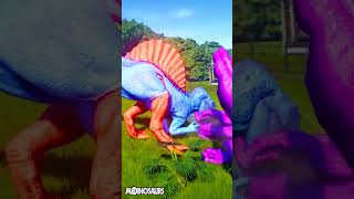 Compilation of dinosaurs roarampfight in Jurassic World Superman Spinosaurus Daredevil Pentaceratop [upl. by Hunley782]