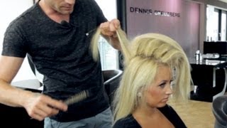 Hair Tutorial Hochsteckfrisur selber machen  Haare stylen mit Dennis Teil 1 [upl. by Portingale]