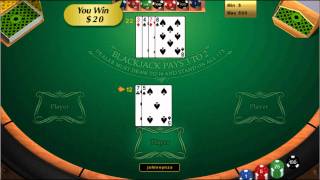 888 Casino Blackjack Preview [upl. by Cyrillus225]