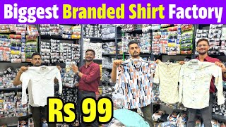 Branded Tshirt Shirts ManufacturerWholesale Shirt MarketGorakhpur Wholesale Tshirts ShirtMarket [upl. by Nellad]