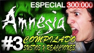 AMNESIA ESPECIAL 300000 SUBS  COMPILADO DE SUSTOS 3 Y MOMENTOS GRACIOSOS  CON ALFREDITO [upl. by Airaet]