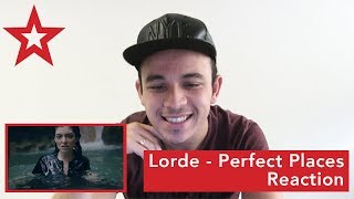 Lorde  Perfect Places Official Video  Reaction [upl. by Deeyn]