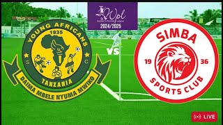 🔴LIVE YANGA PRINCESS VS SIMBA QUEENS  LIGI KUU YA WANAWAKE 20242025 [upl. by Sille84]