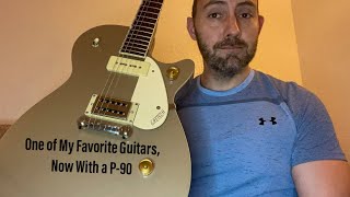 Gretsch G2215P90 vs G2210 Review and Comparison of Two Great Affordable Guitars [upl. by Gilson310]