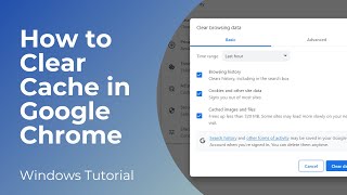 How to Clear Cache in Google Chrome  Delete Browser Cache [upl. by Holmun]