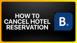 How To Cancel Bookingcom Hotel Reservation Tutorial [upl. by Arriec]