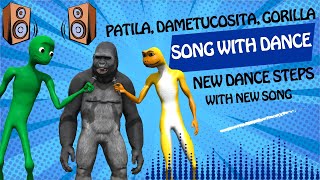 Animated Trio Showdown Patila Dame Tu Cosita amp Gorilla in the Ultimate Dance amp Song Challenge 🎤🦍💥 [upl. by Atekin]