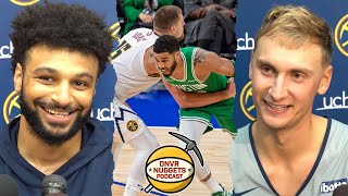 Jamal Murray amp Nuggets Excited to be Home after Abu Dhabi Trip amp More [upl. by Aldous]