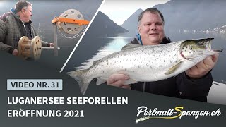 Luganersee Seeforellen Eröffnung 2021 [upl. by Leunad]