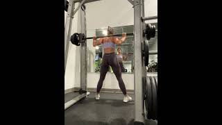 Smith Machine Sumo Squat [upl. by Magdala]