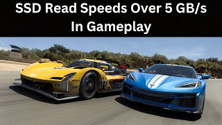 Forza Motorsport DirectStorage Tested  Higher SSD Throughput Results In Lower RAM Utilization [upl. by Chelsie]