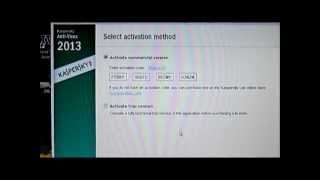 Kaspersky 2013 Activation Code [upl. by Ahsinal257]