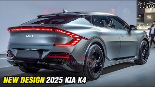 The Future of Sedans 2025 Kia K4  Where Performance Meets Practicality [upl. by Ecerahs]