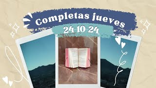 COMPLETAS DE HOY JUEVES 24 DE OCTUBRE 2024 [upl. by Jarus]