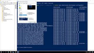 Using PowerShell  Get all AD users list with created date last changed and last login date [upl. by Skipp]