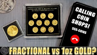 Should You Buy 1oz Gold or Fractional Gold Coin Shops Answer [upl. by Ihtak24]