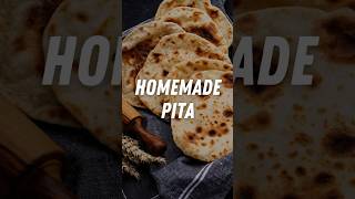 Homemade Pita  Recipe  How to Cook [upl. by Lenssen]